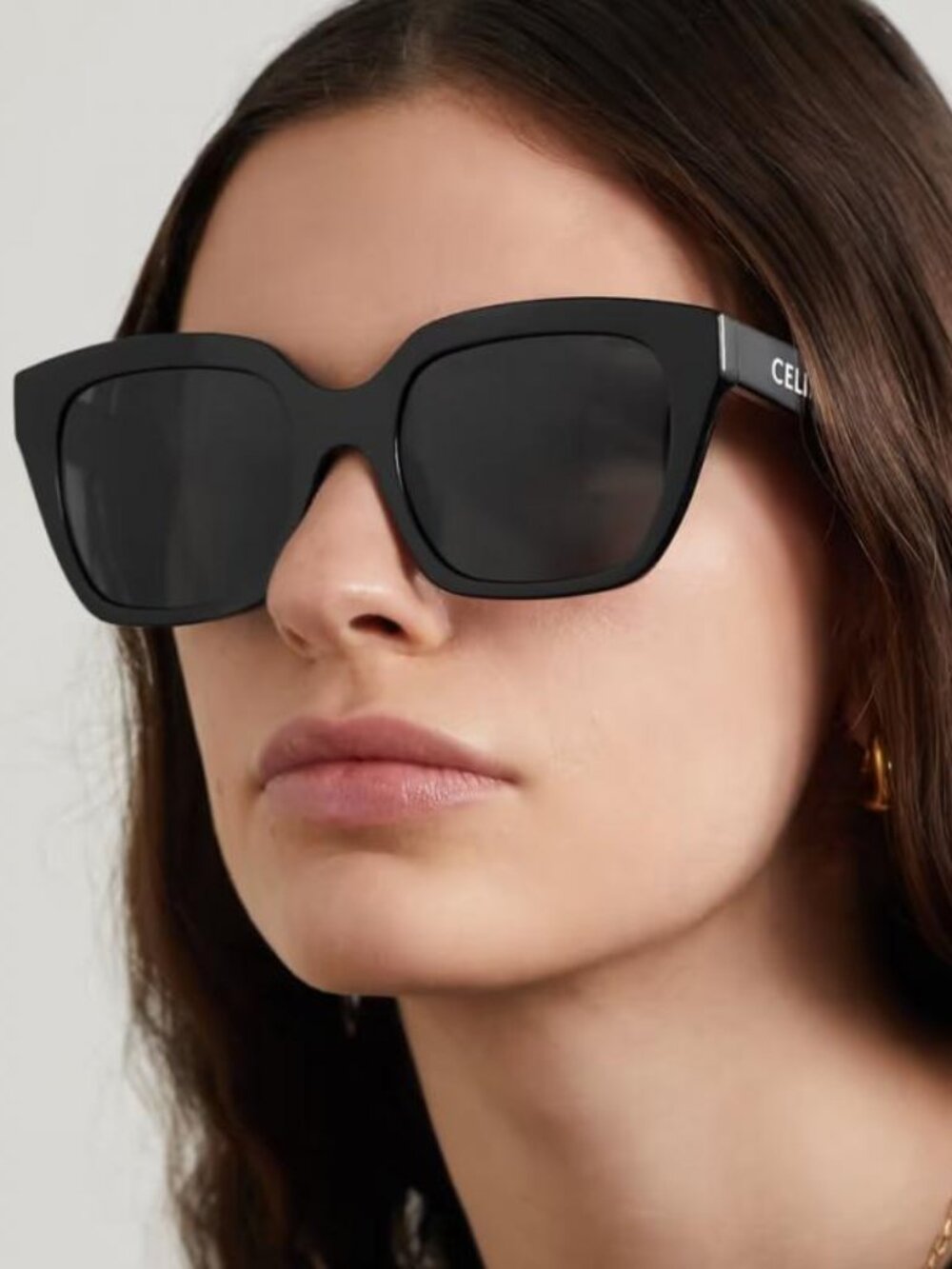 Brand new Celine Triomphe sunglasses in black